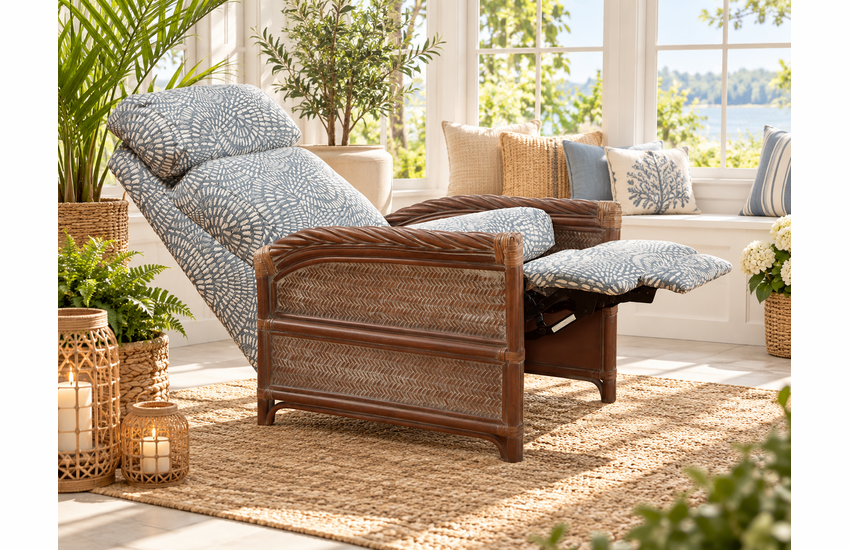 Braxton Culler South Shore Wicker/Rattan Recliner (Available in 30 Finishes)