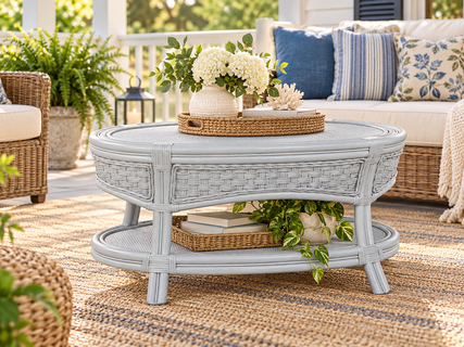 Braxton Culler Universal Oval Coffee Table (Available in 10 Finishes)