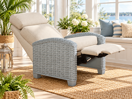Braxton Culler Vale Wicker/Rattan Recliner (Available in 30 Finishes)