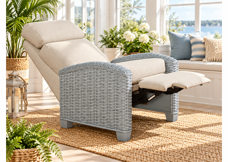 Braxton Culler Vale Wicker/Rattan Recliner (Available in 30 Finishes)