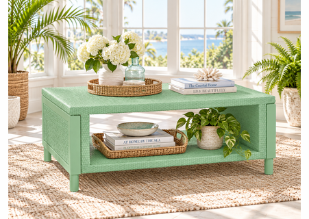 Braxton Culler Breezewood Wicker Cocktail Table (Available in 30 Finish Choices)