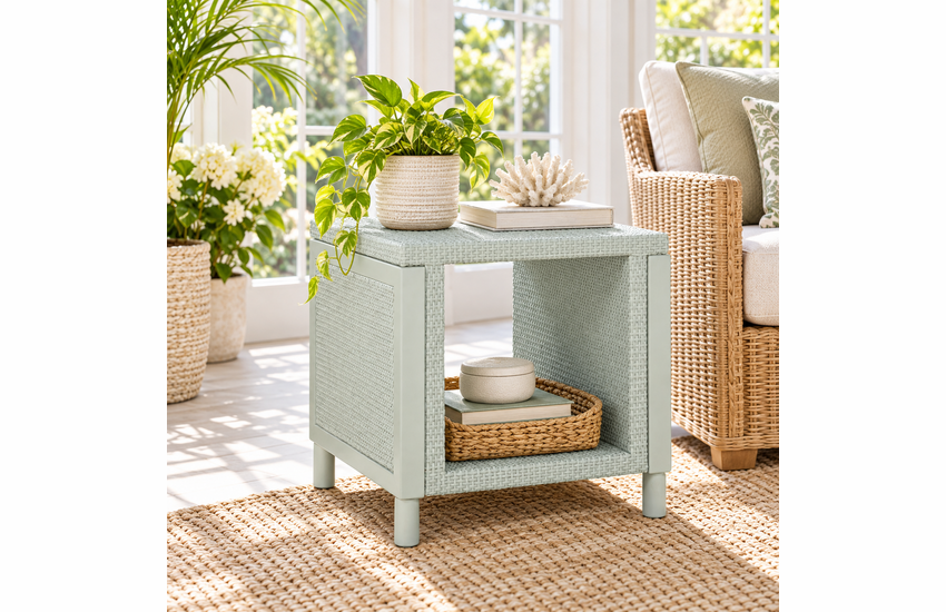 Braxton Culler Breezewood Wicker End Table (Available in 30 Finish Choices)