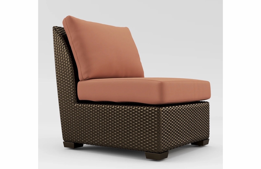 Brown Jordan Fusion Armless Chair Replacement Cushions