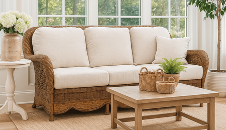 Casablanca Wicker Sofa