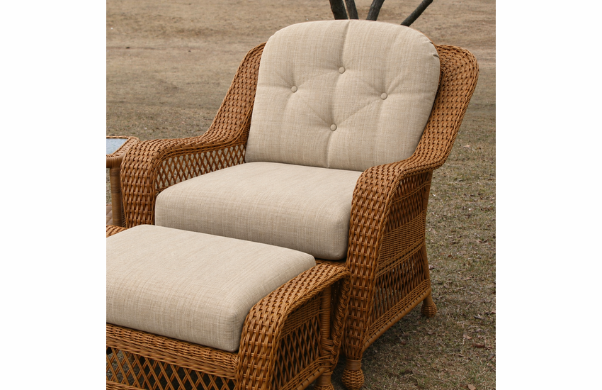 Chair Cushion Set - Wicker Style (2 Cushions)