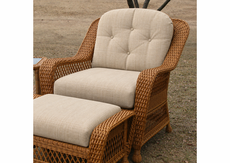 Chair Cushion Set - Wicker Style (2 Cushions)