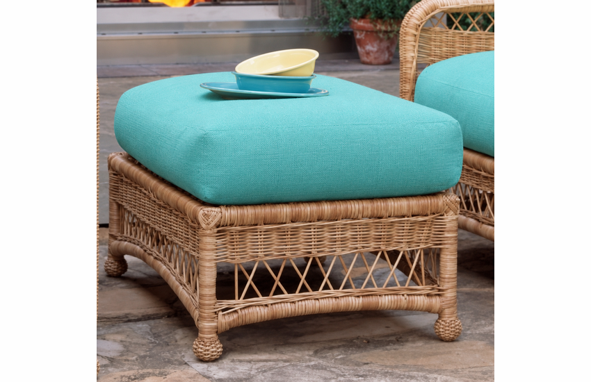 Coral Bay Ottoman Cushion