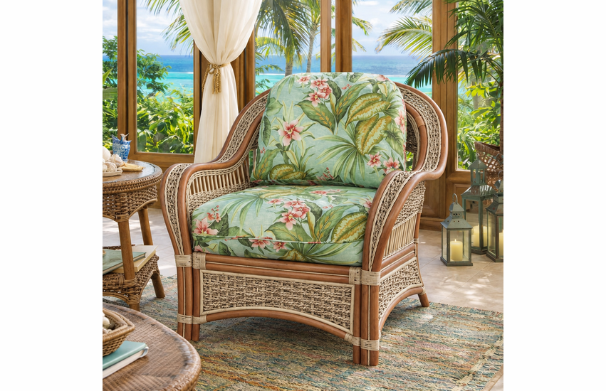 Crestwood Bay Rattan Arm Chair