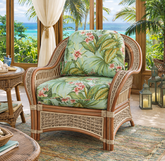 Crestwood Bay Rattan Arm Chair