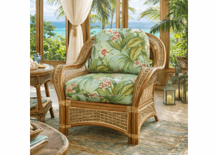 Crestwood Bay Rattan Arm Chair