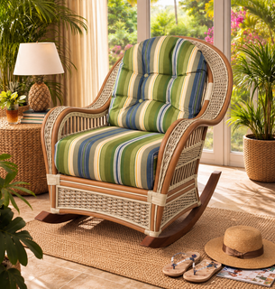 Crestwood Bay Rattan Rocker