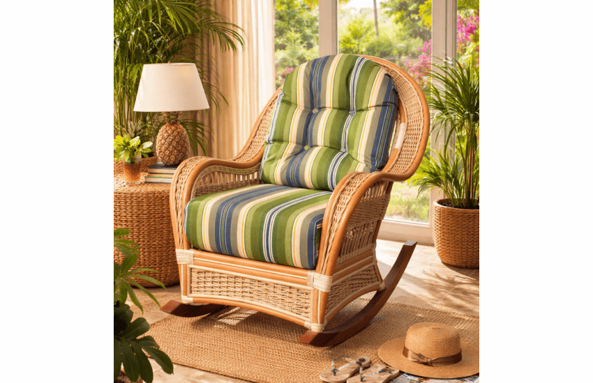 Crestwood Bay Rattan Rocker