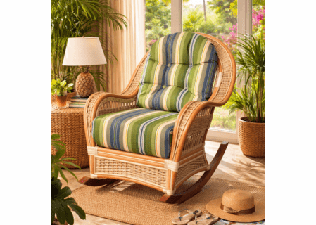 Crestwood Bay Rattan Rocker