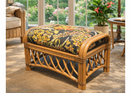 Crystal Lake Ottoman