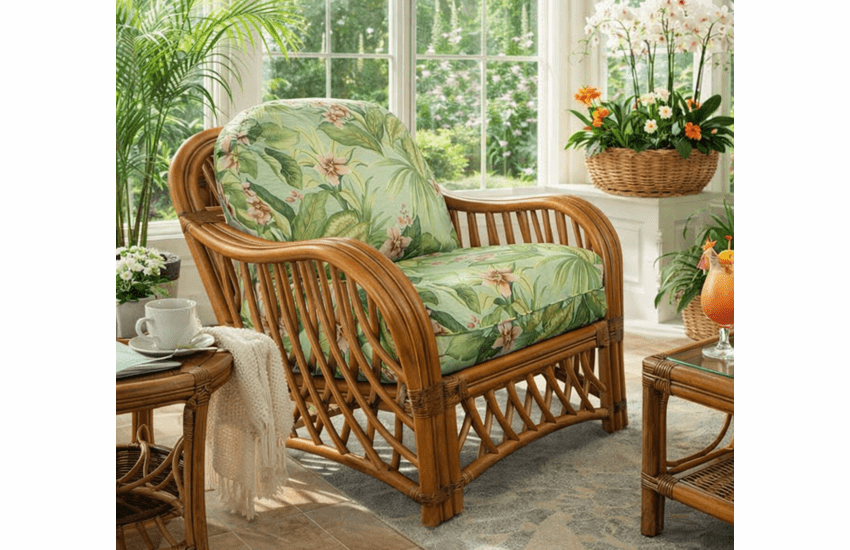 Crystal Lake Rattan Chair