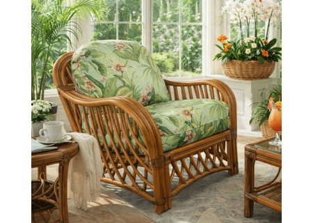 Crystal Lake Rattan Chair