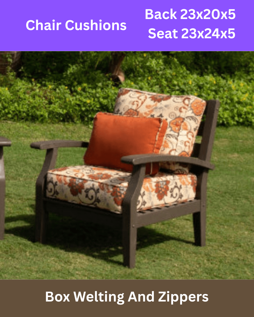23 X 20 Outdoor Cushion