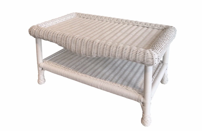 Diamond Wicker Coffee Table