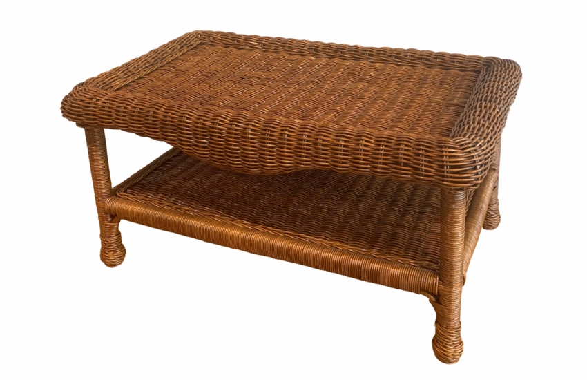 Diamond Wicker Coffee Table