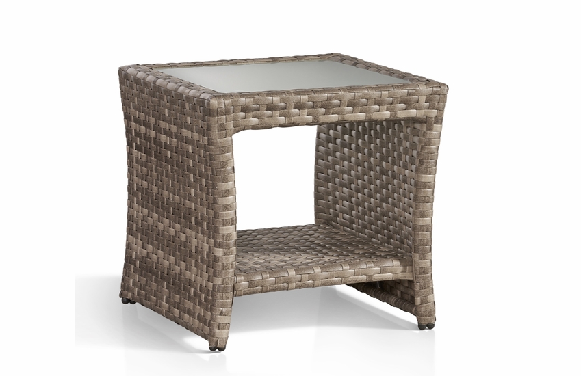 Driftwood Bay Outdoor Wicker End Table