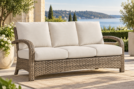 Driftwood Bay Outdoor Wicker Sofa
