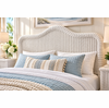 Elana King Size Wicker Headboard