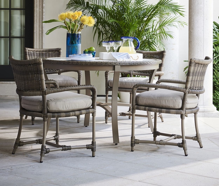 Patio furniture all weather wicker