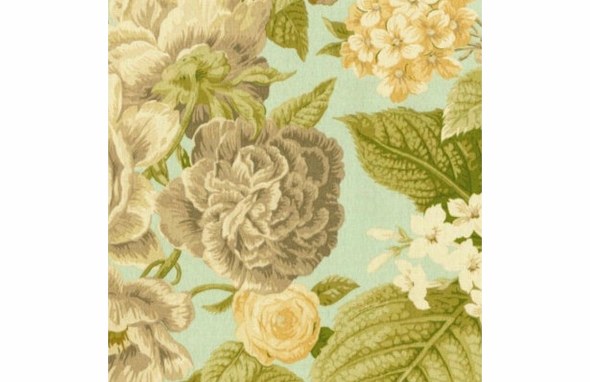 Garden Glory Mist: Indoor/Outdoor Fabric By The Yard