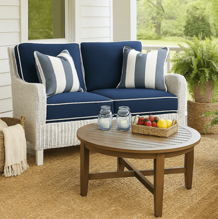 Braxton Culler Gibraltar Wicker Loveseat