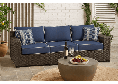 Grasson Outdoor Wicker Sofa