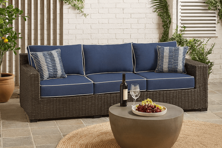 Grasson Outdoor Wicker Sofa