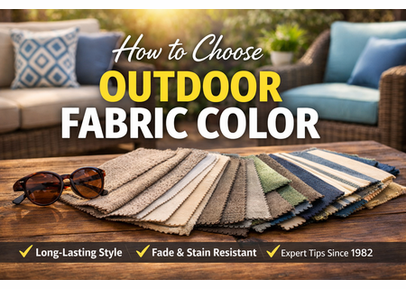 How to Choose Outdoor Fabric Color | Expert Guide