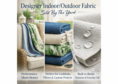 Indoor/Outdoor Fabric by the Yard