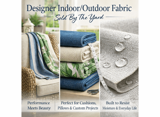Indoor/Outdoor Fabric by the Yard