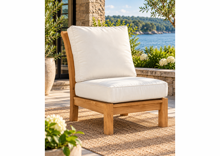Kingsley Bate Chelsea Armless Chair Replacement Cushions