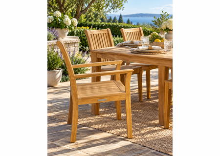 Kingsley Bate Chelsea Dining Arm Chair Replacement Cushion