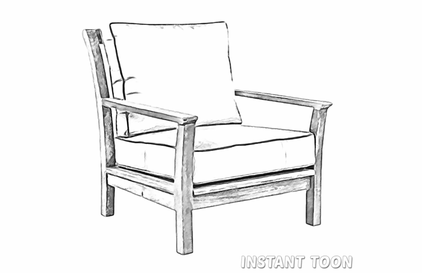 Kingsley Bate Chelsea Lounge Chair Replacement Cushions