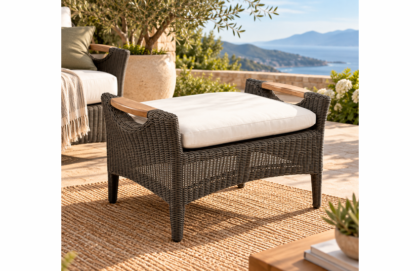 Kingsley Bate Culebra Club Ottoman (Smaller Than Lounge Ottoman) Replacement Cushion