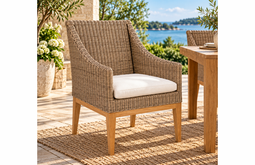 Kingsley Bate Frances Dining Chair Replacement Cushion