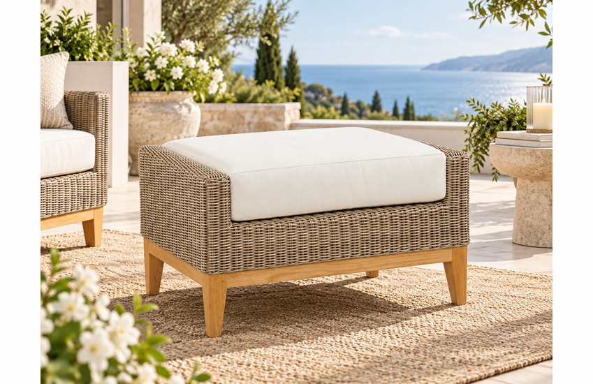 Kingsley Bate Frances Lounge Ottoman Replacement Cushion