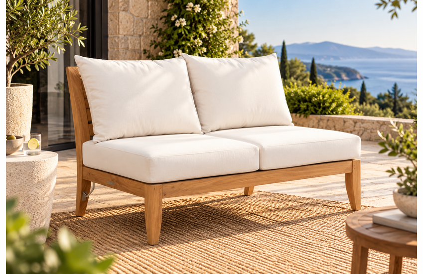 Kingsley Bate Ipanema Armless Settee Replacement Cushions