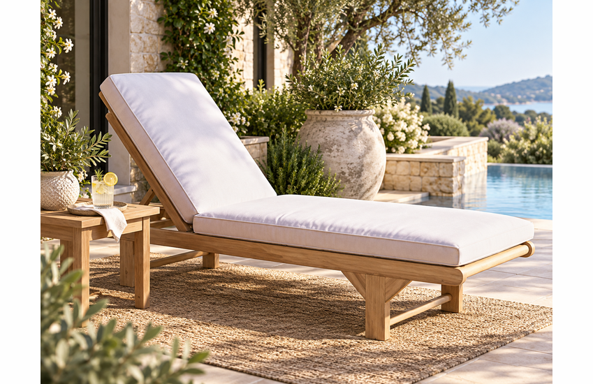 Kingsley Bate Nantucket Armless Chaise Lounge Replacement Cushion