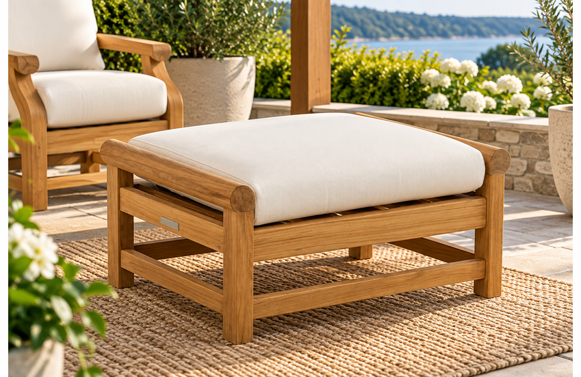 Kingsley Bate Nantucket Ottoman Replacement Cushion
