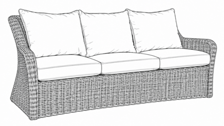 Kingsley Bate Sag Harbor Sofa Replacement Cushions