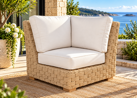 Kingsley Bate St. Barts Corner Chair Replacement Cushions