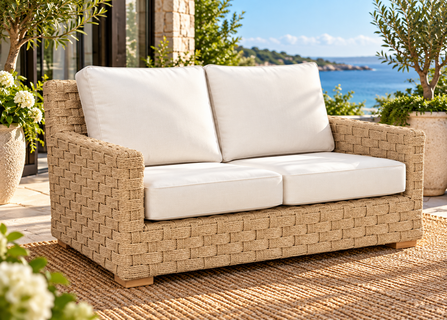 Kingsley Bate St. Barts Loveseat Replacement Cushions