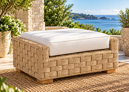 Kingsley Bate St. Barts Ottoman Replacement Cushion