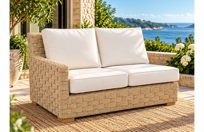 Kingsley Bate St. Barts Right or Left Sectional Loveseat Replacement Cushions