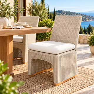 Kingsley Bate Westport Armless Dining Chair Replacement Cushion