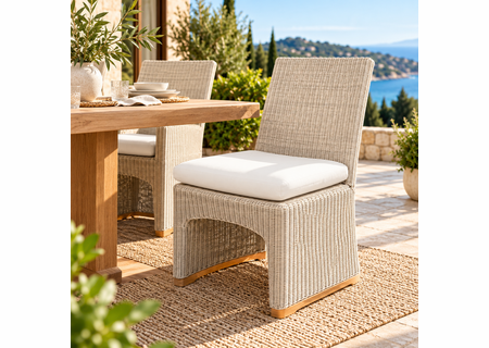 Kingsley Bate Westport Armless Dining Chair Replacement Cushion